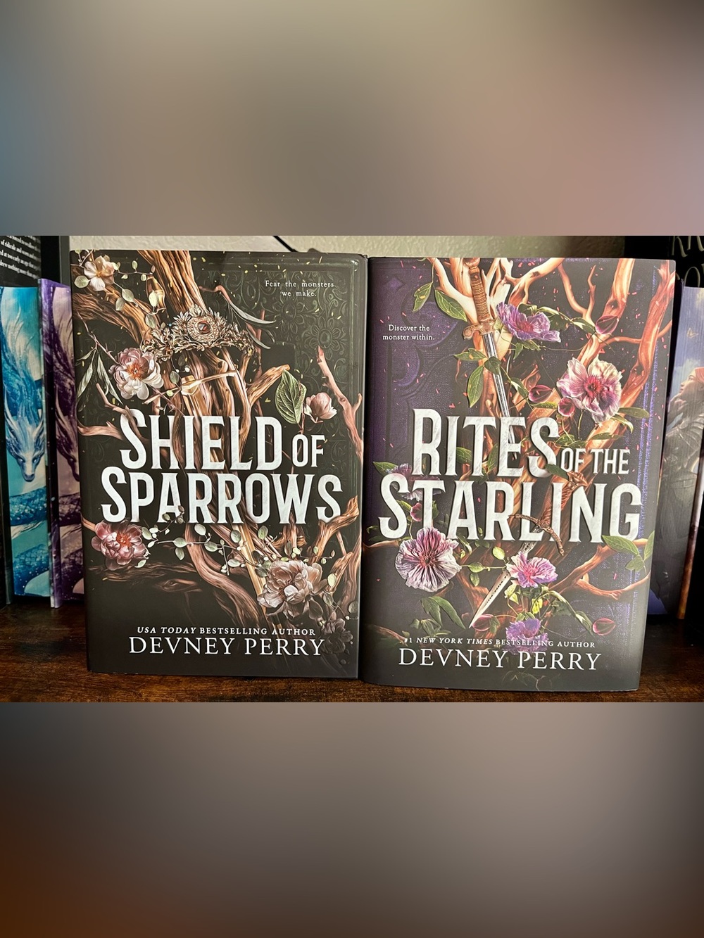 Shield of Sparrows & Rites of The Starling by Devney Perry Deluxe Editions OOP